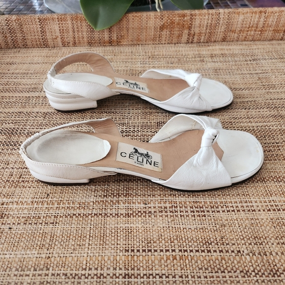 Celine Paris leather shoes size 7 - Picture 4 of 8